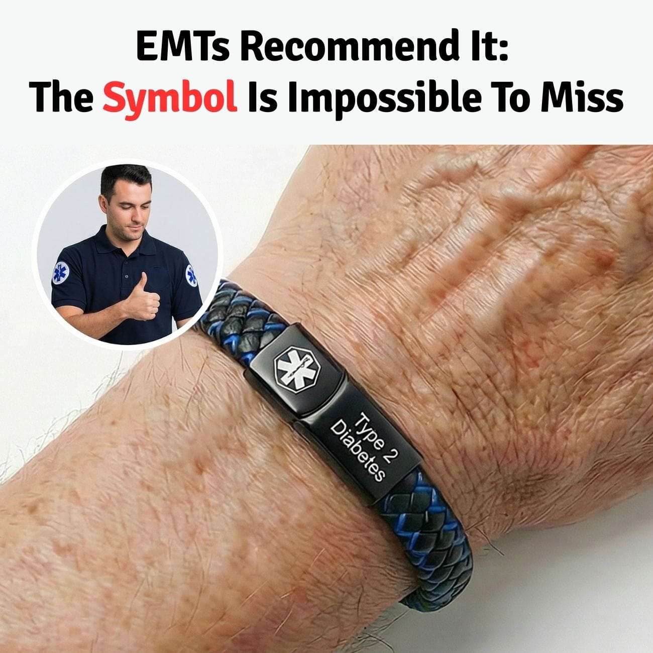 Diabetes Medical Alert Bracelet