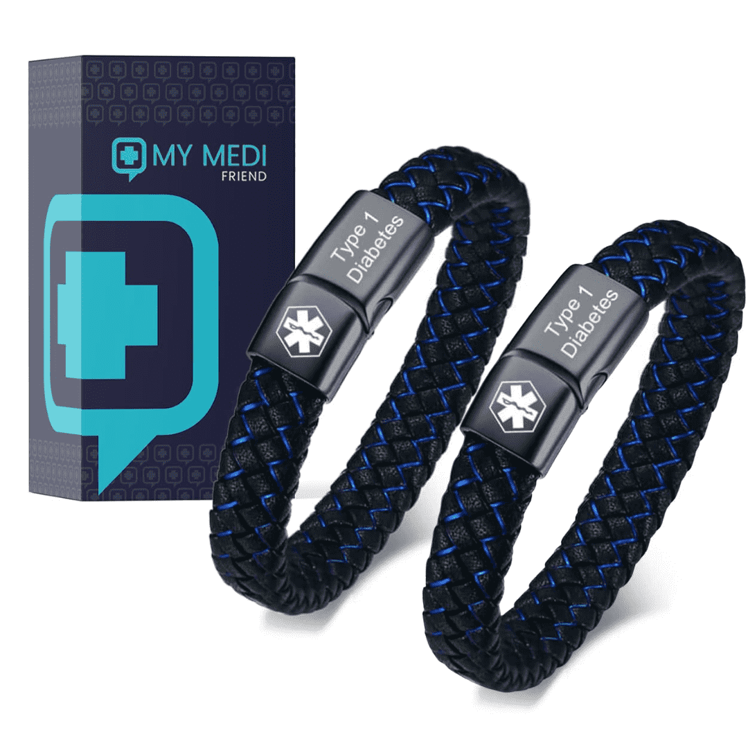 Diabetes Medical Alert Bracelet
