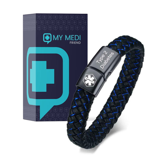 Diabetes Medical Alert Bracelet